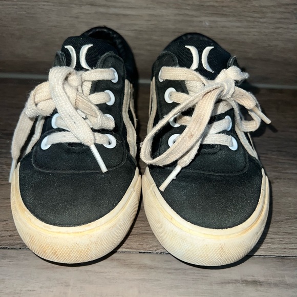 Hurley Boardy Sneakers - Toddler size 12 - Skate Shoe Black - Picture 3 of 8